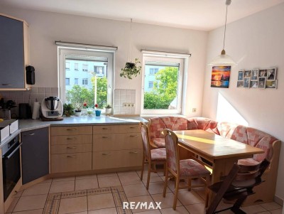 Große Wohnung mit einzigartigen Garten