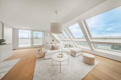 Urbanes Wohnen über den Dächern der Stadt