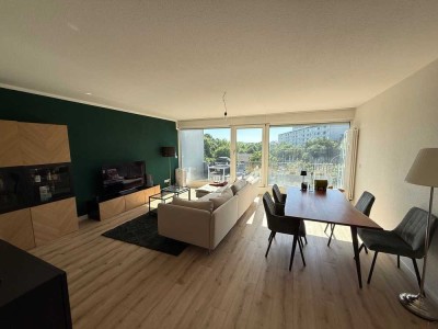Lichtdurchflutete Wohnung mit mehreren Balkonen in Saarbrücken Rodenhof zu vermieten