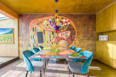 WOHNEN direkt am KUDAMM: 4,5-Zi. auf 3 Ebenen, 187 m² DACHTERRASSE - LUXUS PUR inkl. Kunstsammlung