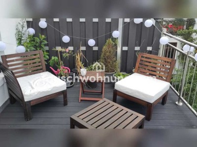 Tauschwohnung: Zentrale 1-Zimmer Altbauwohnung mit großem Balkon