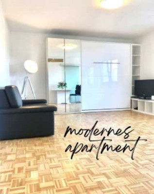 Exklusive möblierte 1-Raum-Wohnung in zentraler, ruhiger Lage für Alleinstehende oder Berufspendler