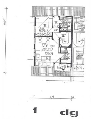 Schöne Dachgeschoss Wohnung