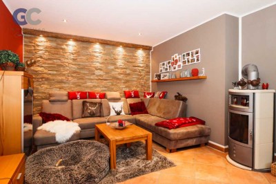 ruhige Terrassenwohnung: 3 Zimmer in gemütlicher Atmosphäre