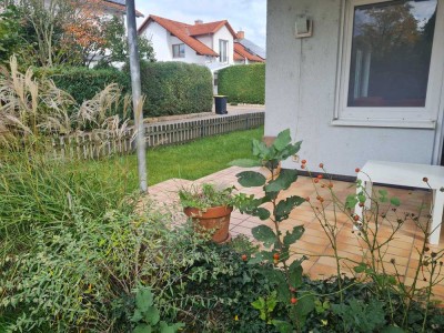Gepflegte 3-Raum-Erdgeschosswohnung mit Terrasse und Garten in Murr