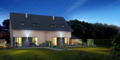 Traumlage trifft Traumhaus - allkauf-Doppelhaushälfte an der Weser realisieren