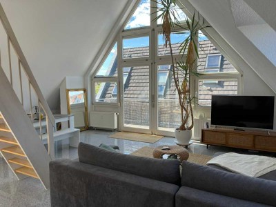 Helle 2,5-Zi.-Galerie Wohnung im Herzen Stuttgart Vaihingens