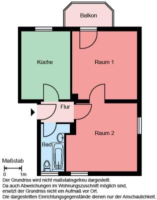 Frei ab Juni - 2-Zimmer-Wohnung in Castrop-Rauxel Schwerin