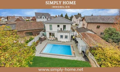 Luxuriöses Familienrefugium – 2 Doppelhaushälften mit Pool und großzügigen Außenbereichen