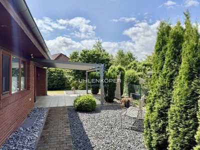 Exklusiver Wohntraum in Bestlage: moderner Bungalow in Deutsch Evern bei Lüneburg.