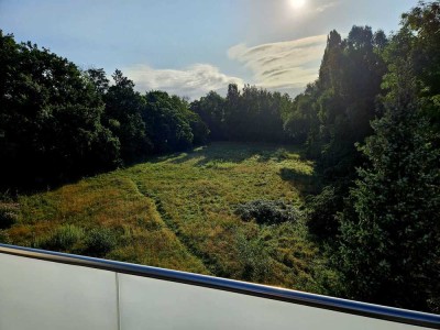 Penthouse mit Blick ins Grüne innenstadtnah mit riesiger Dachterrasse