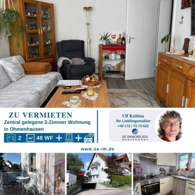 Zentral gelegene 2-Zimmer Wohnung in Ohmenhausen