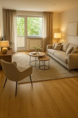 2-Zimmer Wohnung im Erdgeschoss unmöbliert