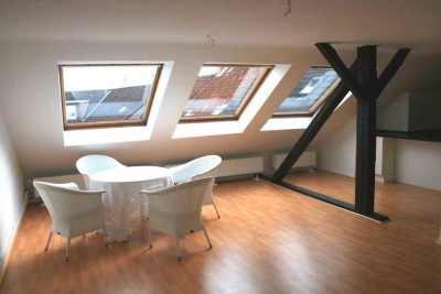 Helle Dachgeschosswohnung über den Dächern von Hildesheim