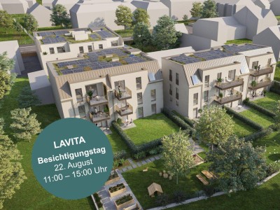 LAVITA - Moderne Erstbezug-Wohnung mit Balkon und Fußbodenheizung in Langenzersdorf mit optimaler Anbindung an Wien - jetzt Baustartaktion nutzen