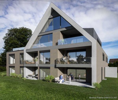 Fischbach: Stilvolle 3-Zimmer-Wohnung mit Loggia nahe Bodenseeufer