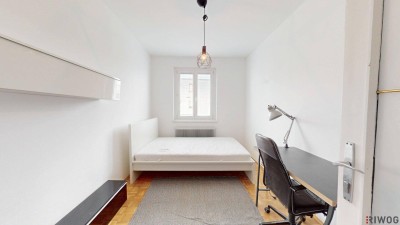 WG-ZIMMER in 3er-STUDENTEN-WG mit AUßENFLÄCHE (490,- Warmmiete Gesamt)