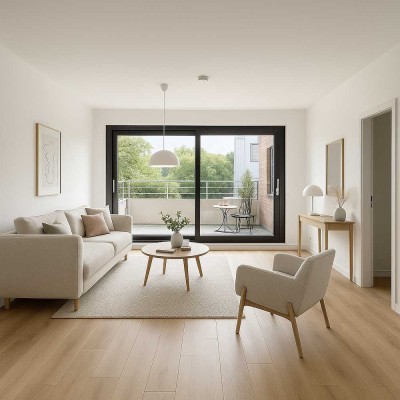 Exklusives Penthouse mit 3 Zimmern und Dachterrasse in Giesenkirchen-Mitte