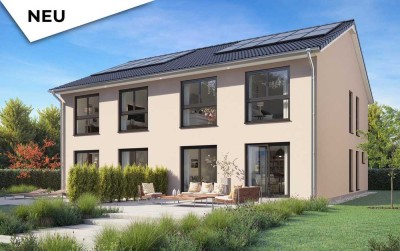 Neu in Tarnow: Moderne Doppelhaushälfte in idyllischer Lage