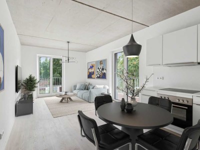 Stilvoll Wohnen - 3-Zimmer Terrassenwohnung mit Garten