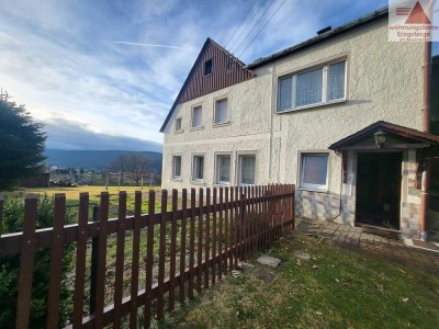 Ihr neues Zuhause mit Panoramablick – Einfamilienhaus mit Scheune in Rittersgrün und viel Potenzial