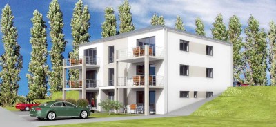 Neubau 3-Zimmer Wohnung mit Terrasse im EG in Bad Driburg- Neuenheerse