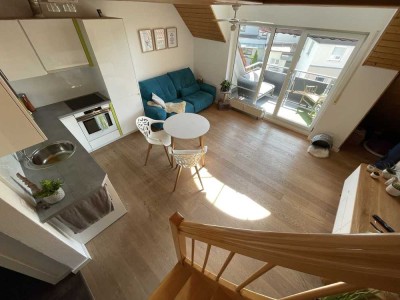 1,5-Zi-Maisonette-Wohnung FN Manzell See+Bergsicht+TG Platz