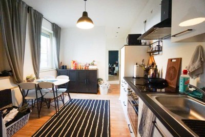 3 Zimmer Wohnung mit Garten