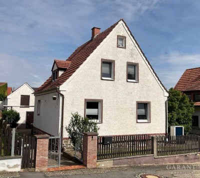 Einfamilienhaus modernisiert mit Grundstück in Weida