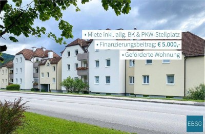 Single- oder Pärchenwohnung im EG mit Loggia