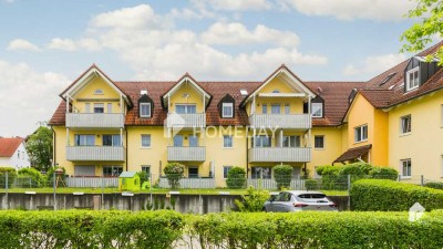 Vermietete Maisonette Wohnung mit zwei Balkonen, TG-SP und Außen-SP