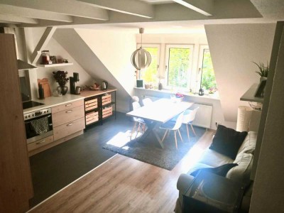 Gemütliche Dachgeschosswohnung in der Wüste