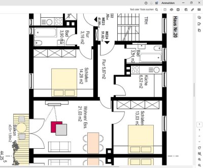 Schöne 2-Zimmer-Whg.