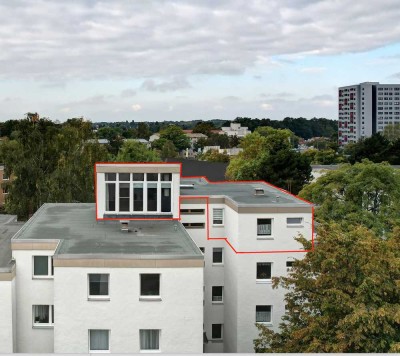 3.300,-€/m² KP ! Wohnung auf der gesamten obersten Etage (3.OG) mit Galerieraum mit Panoramafenster