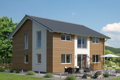 Pyrbaum Zentrum: Neubau-Fertighaus mit Grundstück – energieeffizient & familienfreundlich