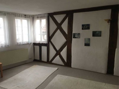 Geschmackvolle 2-Zimmer-Wohnung in denkmalgeschützem Fachwerkhaus