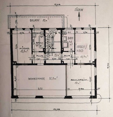 Ansprechende 3-Zimmer-Wohnung mit großem Balkon in Much
