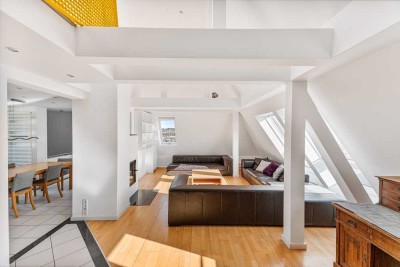 Großzügige Maisonettewohnung mit Blick auf den Rosensteinpark