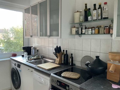 Helle 3-Zimmer-Wohnung in Wismar-West mit Balkon und Garten