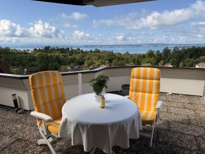 Exclusive 3,5 Zimmerwohnung mit freiem Blick auf den Bodensee sowie das Alpenpanorama