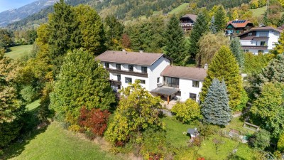 „Charme trifft Komfort – liebevoll saniertes Apartmenthaus in sonniger Aussichtslage bei Millstatt“