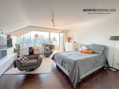 **Gepflegte 1-Zimmer-Wohnung mit Südbalkon und herrlicher Aussicht in Dobel**