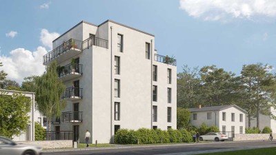 Tolle Neubauwohnung mit großer Dachterrasse – (2 Wohnungen)