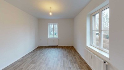 In ruhiger Seitenstraße gelegene 2-Raum-Wohnung mit Wanne