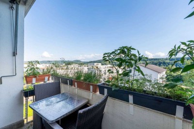 Zentral wohnen: 3-Zimmer-Wohnung mit 2 Balkonen & Aufzug in Lauchringen