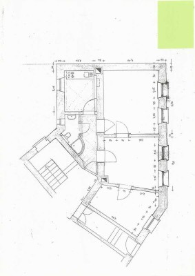 Charmante Jugendstil 3-Zimmer Wohnung in Nürnberg-Wöhrd, voll renoviert