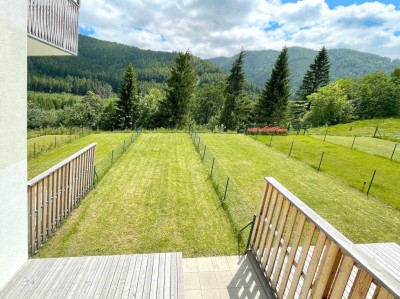 08 – ERSTBEZUG – Gartenmaisonette mit traumhaftem Bergpanorama – Zweitwohnsitz am Semmering!