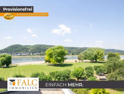 Ruheoase mit Rheinblick!