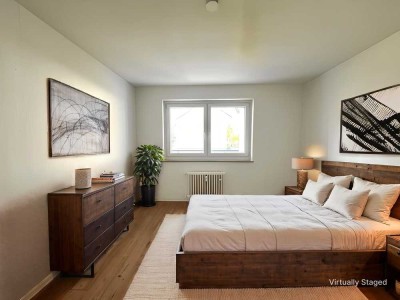 direkt einziehen: Renovierte 3-Zimmer-Wohnung mit Balkon frei!