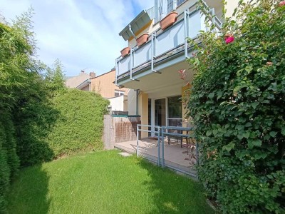 3-Zimmer-Erdgeschosswohnung mit Wohlfühlgarten in zentraler Lage
